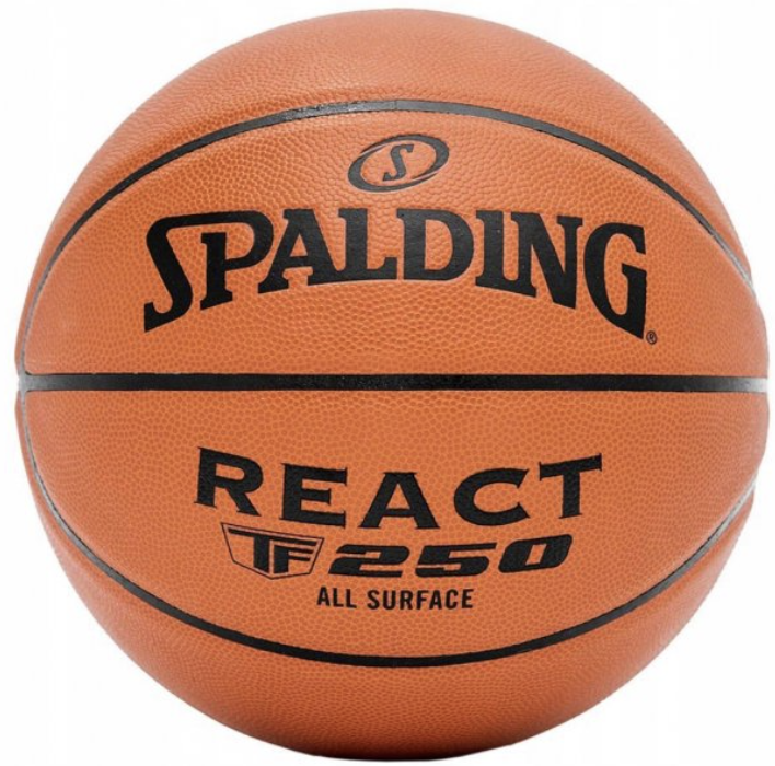 Баскетбольний м'яч Spalding TF-250 React Composit Leather (розмір 6)