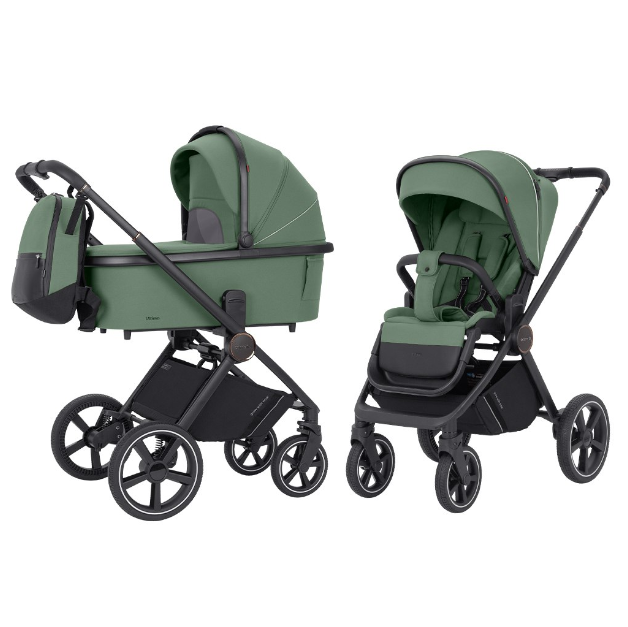 Коляска універсальна дитяча 2 в 1 Carrello Ultimo CRL-6518 Fern Green