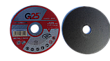 Круг відрізний G25 ZA60V - BF41 125x1.0х22.23 для металу та нержавіючої сталі (Inox), фото 2