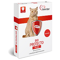 Нашийник Біо Протекто Плюс OverZoo для котів, 35 см