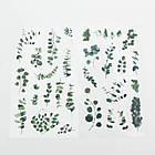 Набір наліпок Евкаліпт Плівка 6 листів NKL079, фото 3