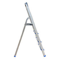 Драбина-стрем'янка Dozer алюмінієва 4 сходинки 143 х 43 см (А0050443), фото 2