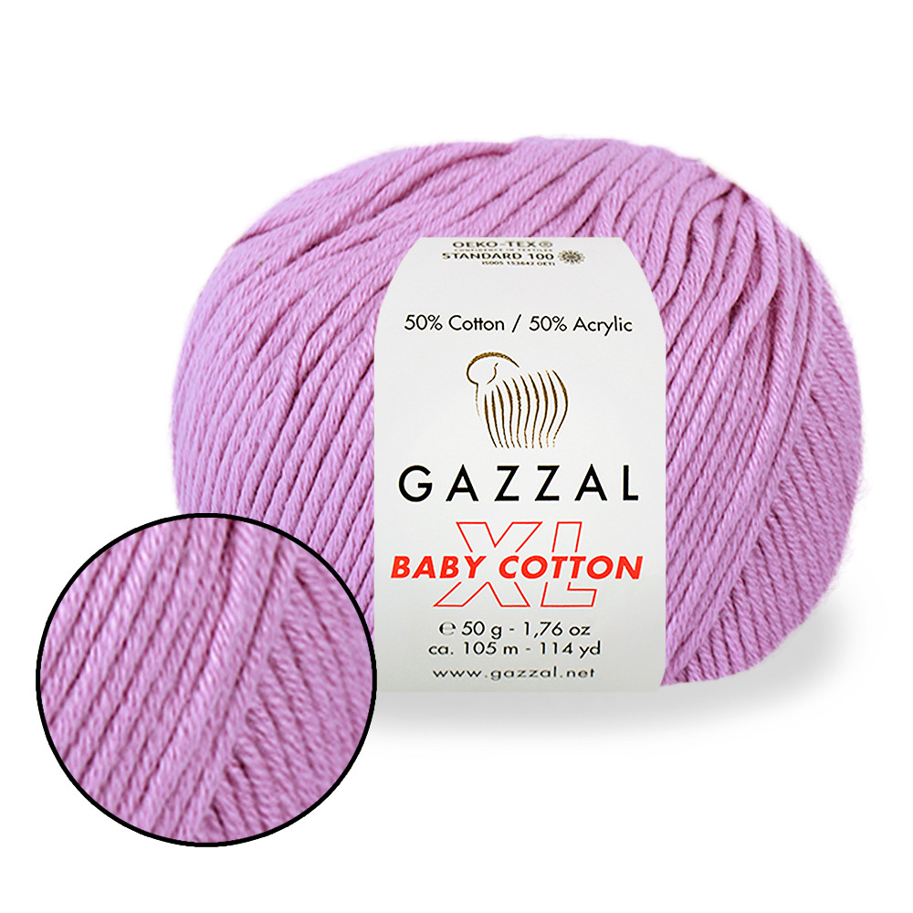 Gazzal Cotton Baby XL, Орхідея №3422, фото 1