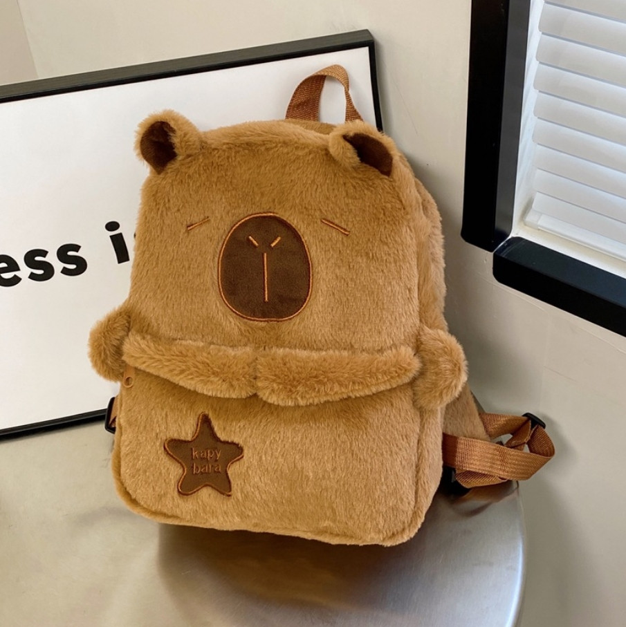 Дитячий м'який рюкзак Капібара