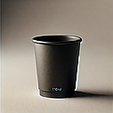 Стакан паперовий двошаровий blak+black 110 мл, 15 шт/уп, фото 2