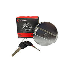 Кришка бензобака ВАЗ 2101-07 з ключем (хром) FLAGMUS