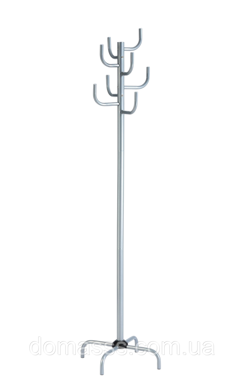 Вішалка металева сіра підлогова для одягу Кактус d50х184 см (12587A02 SL), фото 1