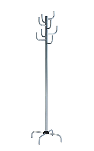 Вішалка металева сіра підлогова для одягу Кактус d50х184 см (12587A02 SL)