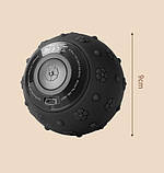 Масажер вібро-куля для розслаблення, м'язовий масажер для тіла XBL-8627 9 см, акумуляторний, 3 швидкості, фото 9