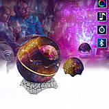 Проектор зоряного неба, декоративний світильник Яйце Дракона з пультом і динамічним RGB-світлом, фото 2