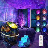 Проектор зоряного неба, декоративний світильник Яйце Дракона з пультом і динамічним RGB-світлом, фото 3