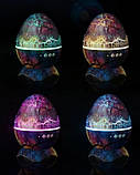 Проектор зоряного неба, декоративний світильник Яйце Дракона з пультом і динамічним RGB-світлом, фото 6