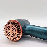 Фен акумуляторний, бездротовий WHD-01 500 Вт, портативний, для сушіння та укладання волосся, USB зарядка, фото 8