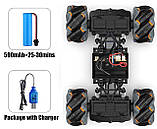 Машинка перевертиш, трюкова радіокерована машинка-джип Stunt Car 3855 з підсвіткою, акумуляторна, фото 9