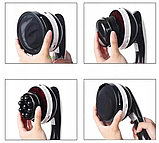 Антицелюлітний ручний масажер, електричний вібромасажер Body Massager PL-664 для тіла з 4 насадками, фото 2