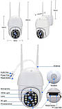 Камера відеоспостереження вулична, IP WiFI Camera HX-A1536C із віддаленим доступом через YCC365 Plus APP, фото 3