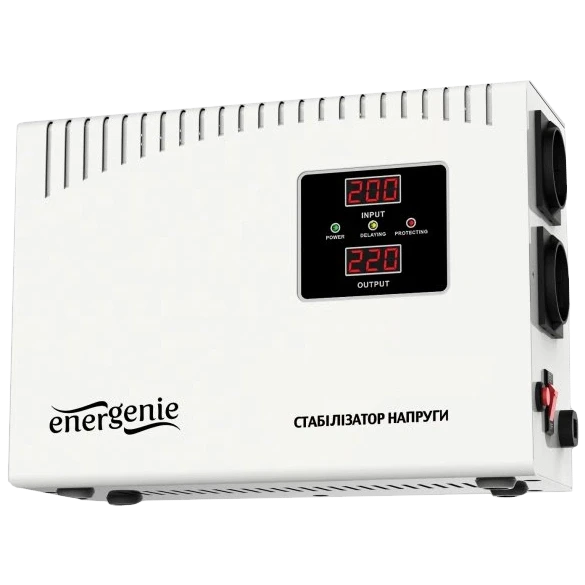 EnerGenie EG-AVR-DW2000-01 2000ВА Автоматичний регулятор, фото 1
