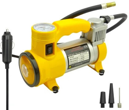Автомобільний компресор, компресор автомобільний Cyclone Air Compressor 10 атм, однопоршневий, 12В, від прикурювача