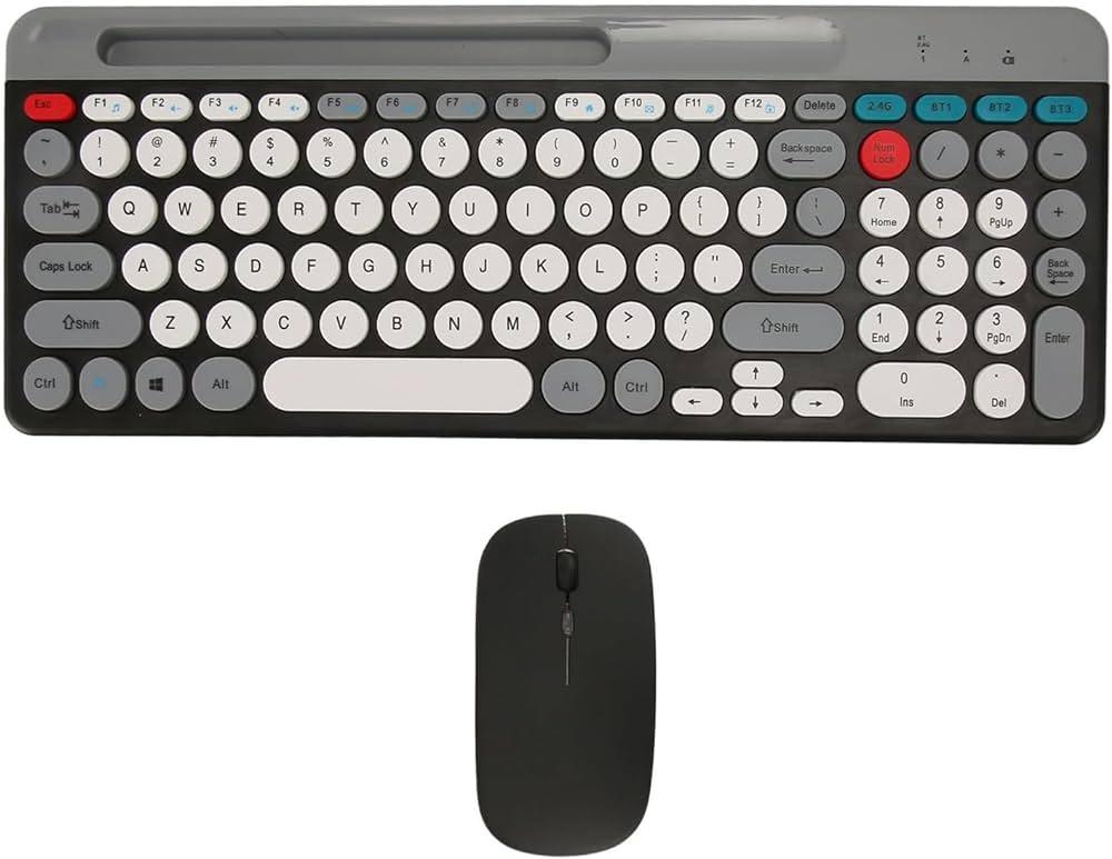 Клавіатура бездротова, комплект з мишею ZYG 806 Bluetooth, 2 в 1, для ПК, ноутбука і планшета