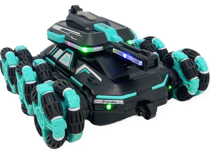 Іграшковий танк, радіокерований всюдихід для дітей TK-007 з парогенератором, акумуляторний триосьовий YL-82
