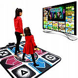 Танцювальний килимок, ігровий X-Treme Dance PAD Platinum для TV та ПК, музичний, USB-підключення, інтерактивний​, фото 8