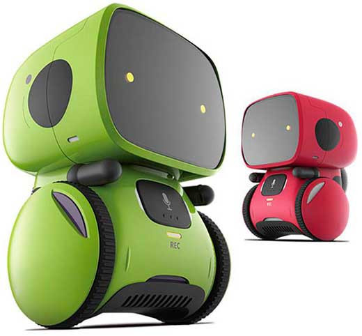 Інтерактивний робот, робот-іграшка Smart Robot з голосовим та сенсорним керуванням, світло, звук