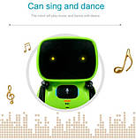 Інтерактивний робот, робот-іграшка Smart Robot з голосовим та сенсорним керуванням, світло, звук, фото 4