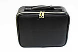 Косметичка з дзеркалом, косметичний чемодан 28×22×11 см, з LED-підсвіткою, органайзер для макіяжу, фото 3