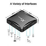 TV Box Android, смарт приставка X88 mini, 4 ядра, 2/16 ГБ, медіаплеєр для телевізора, Wi-Fi, HDMI, Android, фото 3