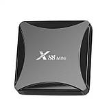 TV Box Android, смарт приставка X88 mini, 4 ядра, 2/16 ГБ, медіаплеєр для телевізора, Wi-Fi, HDMI, Android, фото 4