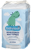 Дитячі ватні диски babylove, 60шт