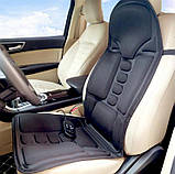 Масажна накидка, накидка для масажу Massage Cushion JB-100B з підігрівом 12/220V, пульт управління, фото 5