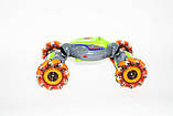 Машинка перевертиш, трюковий джип Stunt Car 1829-2 на радіокеруванні жестами, управління браслетом без пульта, підсвітка, фото 9