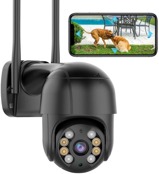 Ip wifi відеокамера, IP Camera PTZ-A8 з віддаленим доступом вулична + блок живлення для ACSee APP