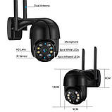 Ip wifi відеокамера, IP Camera PTZ-A8 з віддаленим доступом вулична + блок живлення для ACSee APP, фото 2