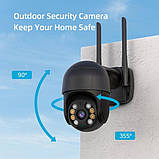 Ip wifi відеокамера, IP Camera PTZ-A8 з віддаленим доступом вулична + блок живлення для ACSee APP, фото 4