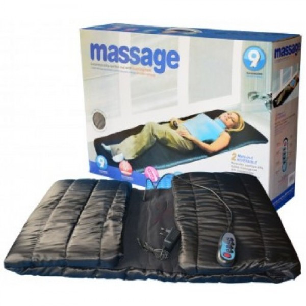 Масажний матрас, універсальний Massage mat prof+ з підігрівом, пульт ДУ