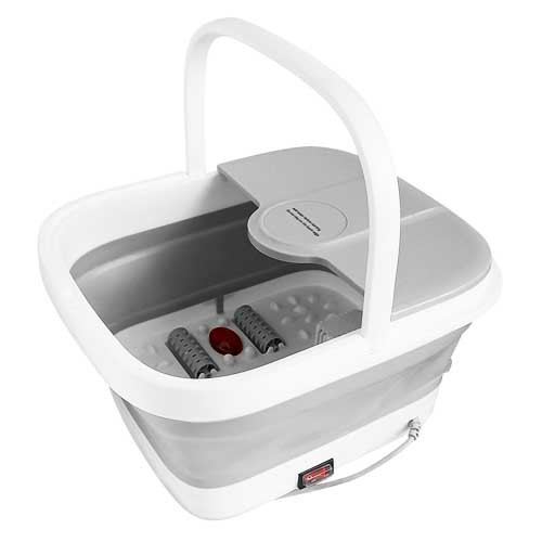 Складана ванночка, масажер для ніг Multifunction Footbath Massager RF-368Z, з підігрівом, для релаксації
