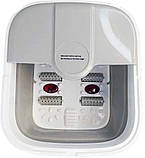 Складана ванночка, масажер для ніг Multifunction Footbath Massager RF-368Z, з підігрівом, для релаксації, фото 4
