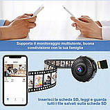 Мінікамера, маленька камера L27 WiFi HD 1080P з нічним баченням, фото 5