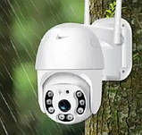 Wi fi камера відеоспостереження, IP Camera PTZ-120 з віддаленим доступом вулична + блок живлення, фото 2