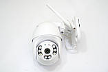 Wi fi камера відеоспостереження, IP Camera PTZ-120 з віддаленим доступом вулична + блок живлення, фото 9
