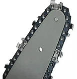 Цепна пила акумуляторна, мініпила Mini Electric Chainsaw 6 дюймів, 2 АКБ, у кейсі, для обрізки дерев, фото 9