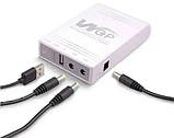 UPS для роутера, ІБП безперебійник WGP 103 10400 мАг, USB 5/9/12V, до 6 годин автономної роботи, фото 6