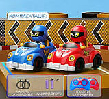 Машинки на пульті, набір 2шт. Bumper Car червона і синя, зіткнення, ефекти, керування окремими пультами, фото 5