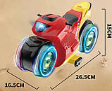 Мотоцикл на пульті, трюковий мото позашляховик QF670-1 на радіокеруванні з парогенератором, підсвіткою і звуковими ефектами​, фото 3