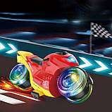 Мотоцикл на пульті, трюковий мото позашляховик QF670-1 на радіокеруванні з парогенератором, підсвіткою і звуковими ефектами​, фото 5