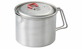 Туристичний титановий чайник MSR Titan Kettle, об'єм 0.85 л, легкий і компактний
