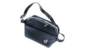 Поясна сумка Deuter Passway 2, чорна, з переробленого поліестеру, 2 л, з кишенею для планшета