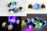 Машинка перевертиш, трюковий всюдихід XF601A на радіокеруванні з парогенератором, підсвіткою та дрифт-ефектом, фото 5